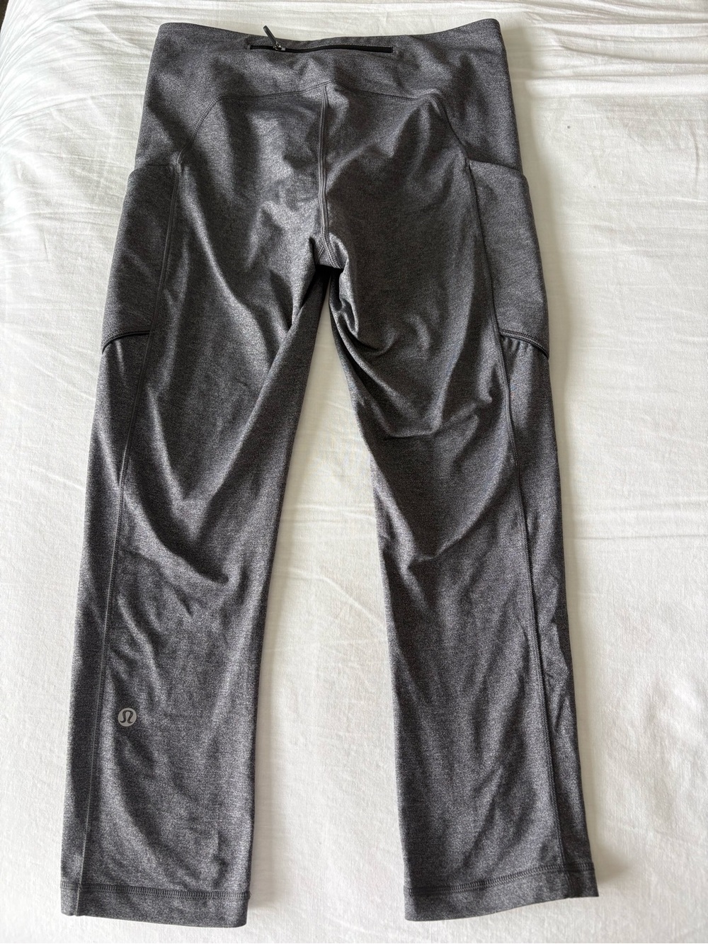 lululemon Heather Gray Athletic Leggings